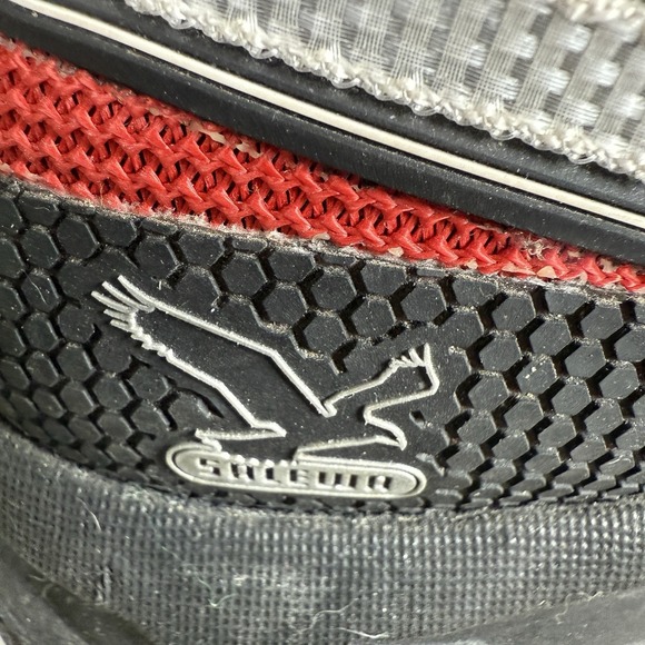 Salewa‎ Gortex Work Shoes Mens 11 Red Black *Small tear on left outer side - Picture 6 of 12